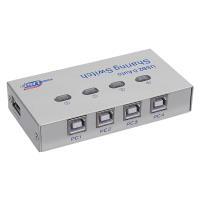 S-link SL-USW4 AUTOMATİC 4 PORT USB SWITCH(1xYAZICI/4xPC) KABLO ÇIKMAZ - 2